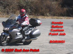 Honda before paint job