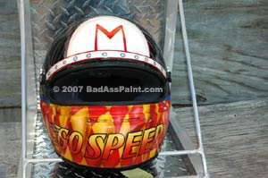 custom paint helmet