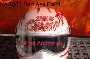 custom paint helmet